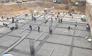 Construction progress images of Tran Duong - Hoa Binh Industrial Park in June 2026